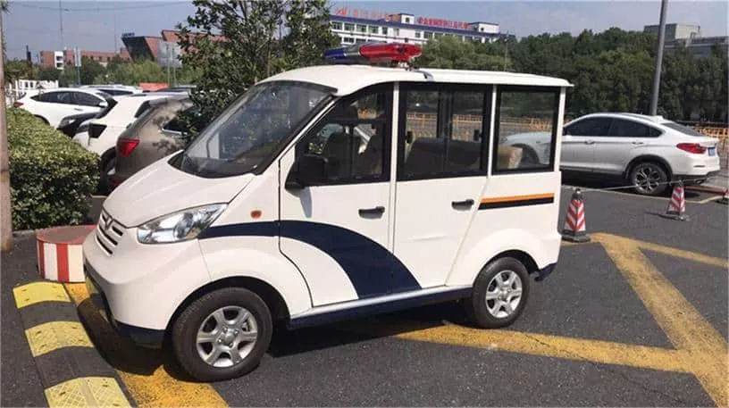 电动巡逻车增强安保执法