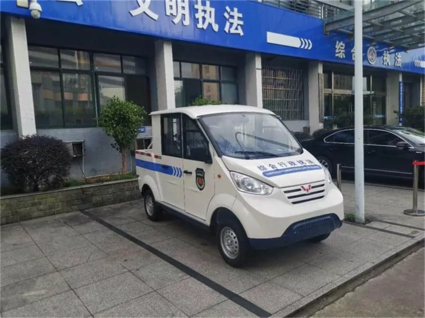 电动巡逻车增强安保执法