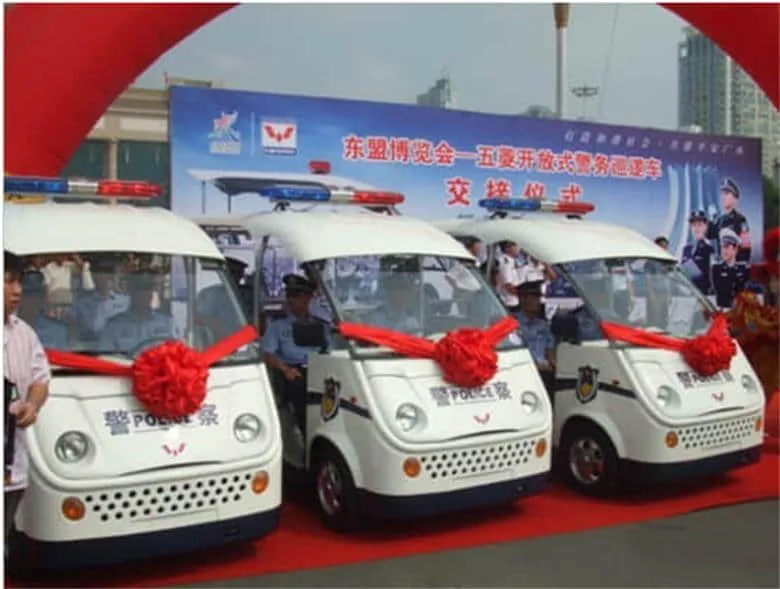 五菱警务巡逻车——得力的流动治安岗