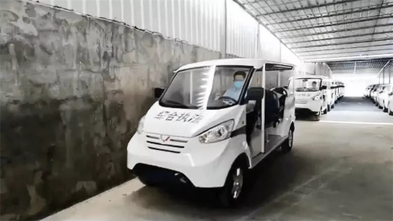 20辆五菱城管执法车在海南上岗