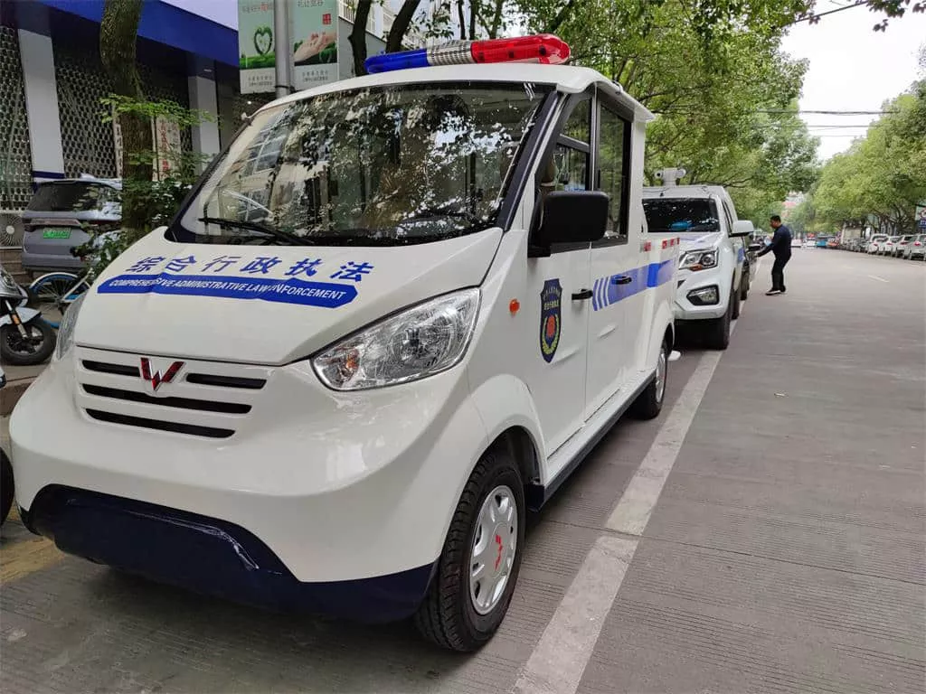 电动巡逻车的优点及广泛用途-五菱