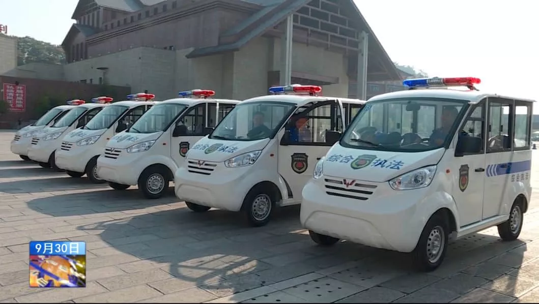 电动巡逻车为城市社会治安保驾护航-五菱