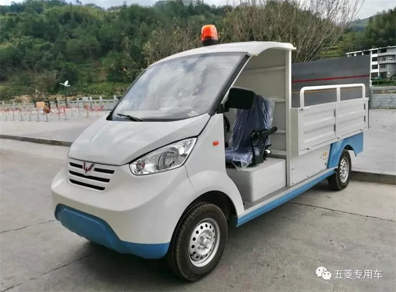 首批五菱电动环卫车温州泰顺交付-五菱