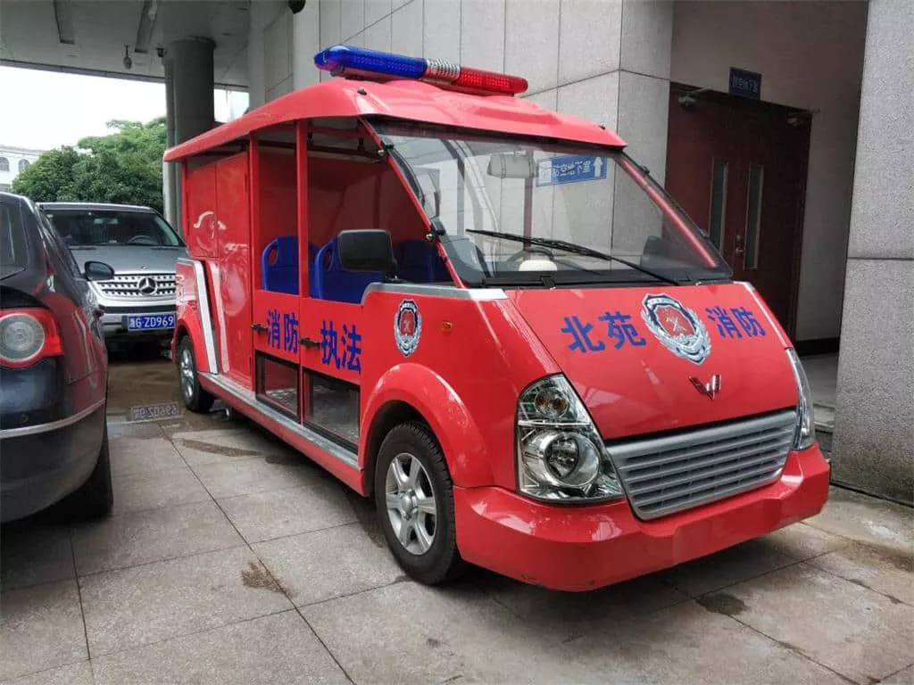 微型电动消防车的配置与性能，为各大场所提供安全保障-五菱