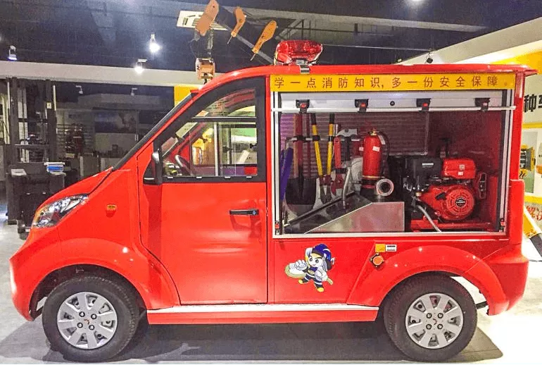 微型电动消防车  小小个头，大大用途-五菱