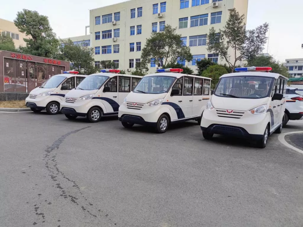 警用电动巡逻车为大街小巷提供保护-五菱