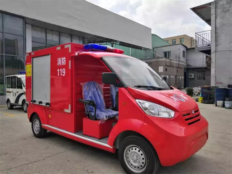 微型电动消防车多少一辆  电动消防车的那些事-五菱