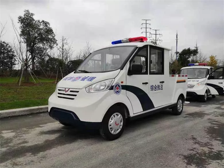 电动巡逻车厂家哪家好 守护你我他,安全全靠它-五菱