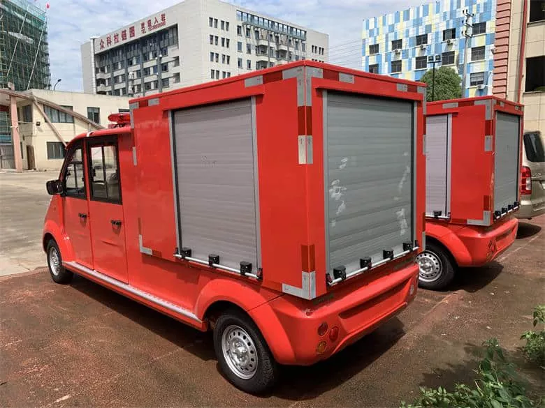 电动消防车厂家哪家好  消防队采用电动消防车-五菱