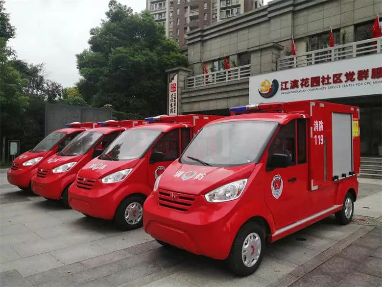 微型电动消防车价格 电动消防车,让消防更安全,更高效-五菱