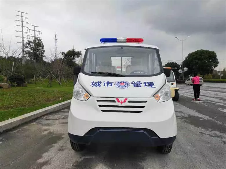 电动物业巡逻车品牌哪家好 业主现身讲述,自从配备巡逻车后-五菱