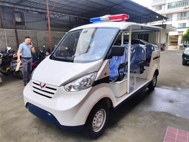 四轮电动巡逻车价格-电动巡逻车热感应了怎么办？[五菱]