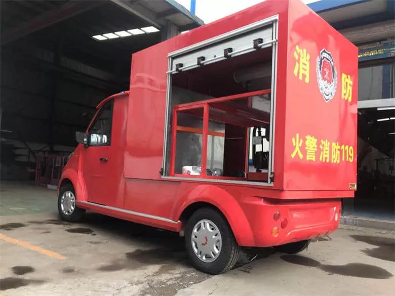 微型电动消防车厂家-10年防腐防锈[五菱]
