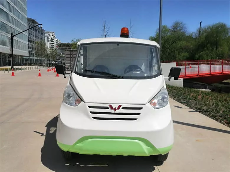 小型电动垃圾车报价-轻松装运垃圾[五菱]