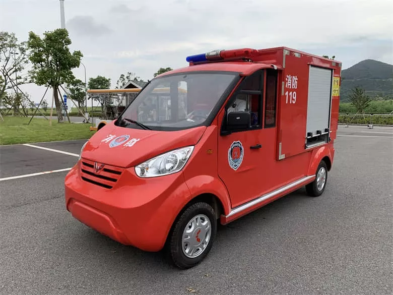 微型电动消防车如何驾驶－1台顶2台[五菱]