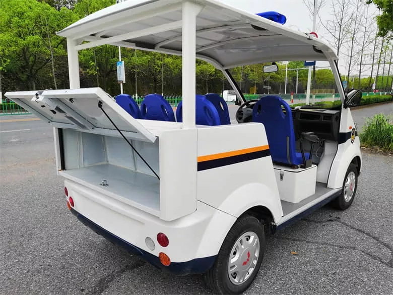 四轮电动巡逻车没电怎么办－10年无故障运转[五菱]