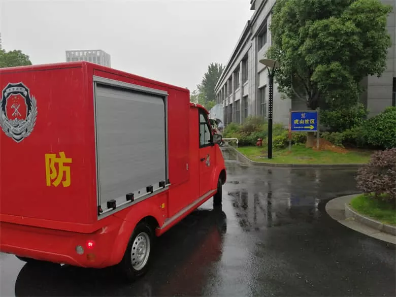 微型电动消防车有哪些好处？-10年防腐防锈[五菱]