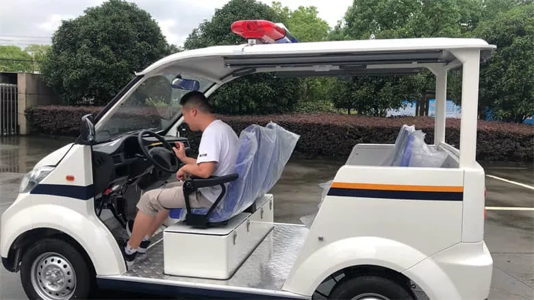 四轮社区电动巡逻车怎么样-加快巡逻好帮手