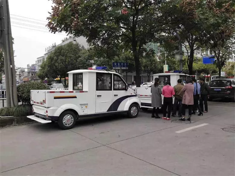 四轮电动巡逻车如何发挥作用-25000+零件自动装配[五菱]