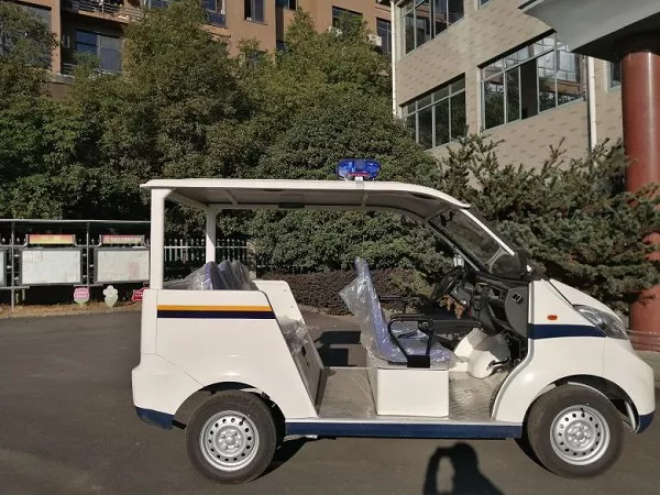 封闭式电动巡逻车厂家哪家好-为白云机场点赞[五菱]