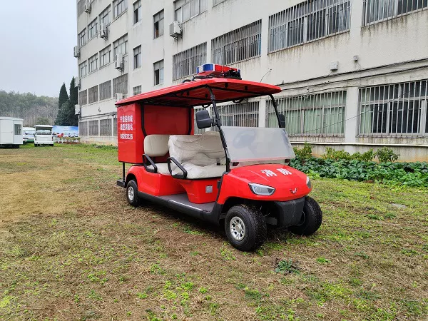 电动微型消防车多少钱一台-小区火灾隐患宣传什么[五菱]