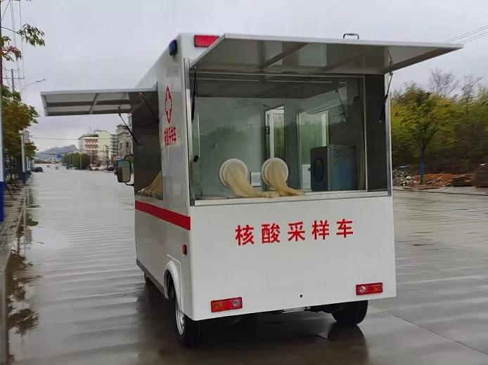 核酸检测车哪里可以用-疫情防护人人有责[五菱]