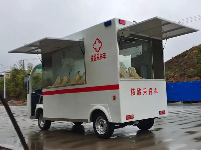 核酸检测车哪里可以用-疫情防护人人有责[五菱]