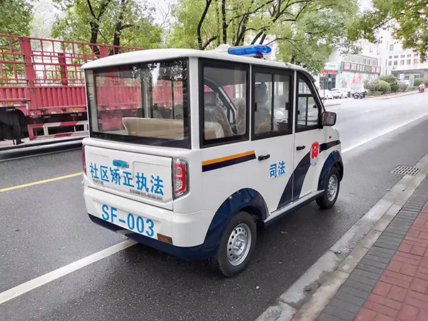 电动巡逻车多少钱一辆？—电动巡逻车助力社区街道巡防[五菱]
